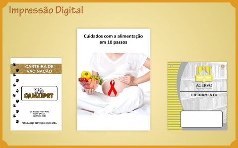 tabela de preços: impressão digital/laser